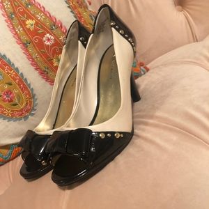 Black and White Anne Klein Shoes